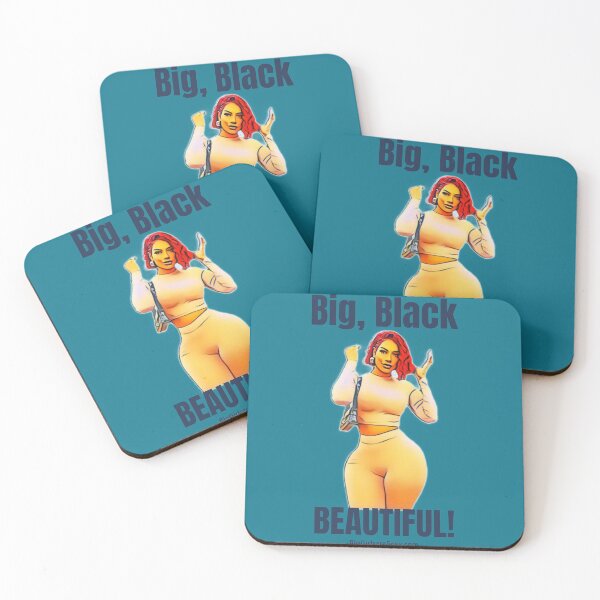Item preview, Big Black and Beautiful- BigGirlareSexy.com designed and sold by BigGirlsareSexy.