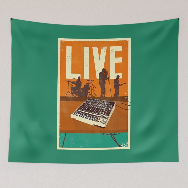 Item preview, LIVE SHOW designed and sold by Nolimitstshirt.