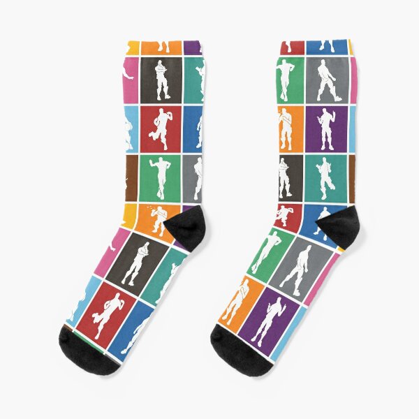 Battle Royale Victory Dance Rainbow lattice Cool Socks