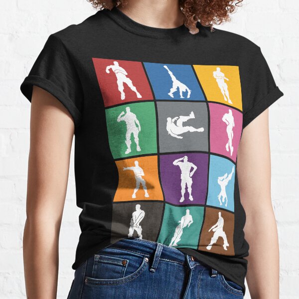 Battle Royale Victory Dance Rainbow lattice Classic T-Shirt