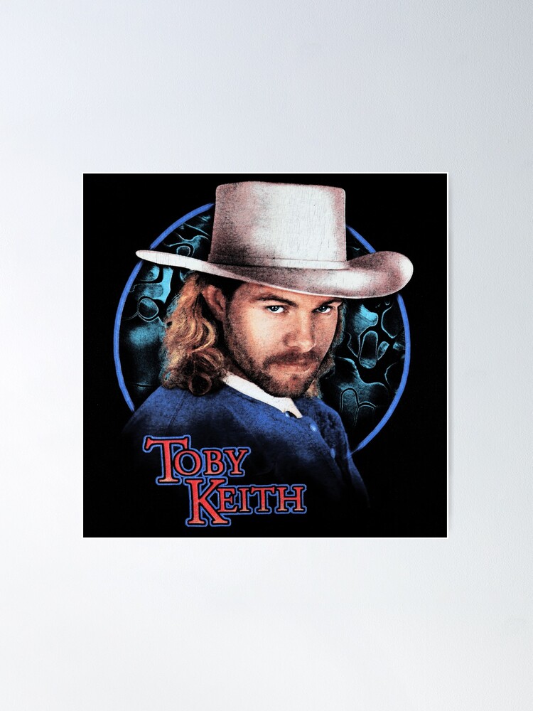 Disover American Country Music Singer Toby Keith Poster