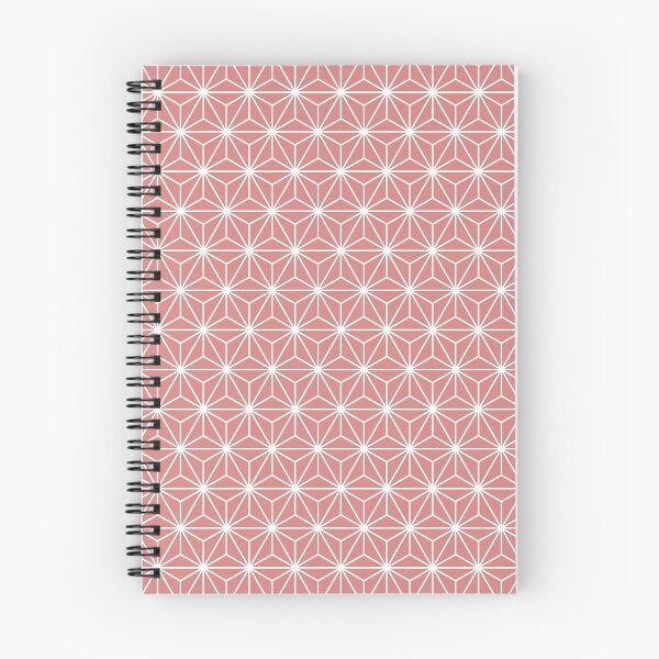 Item preview, New York Pink White Asanoha - Japanese Traditional Pattern designed and sold by KinitaDesign.