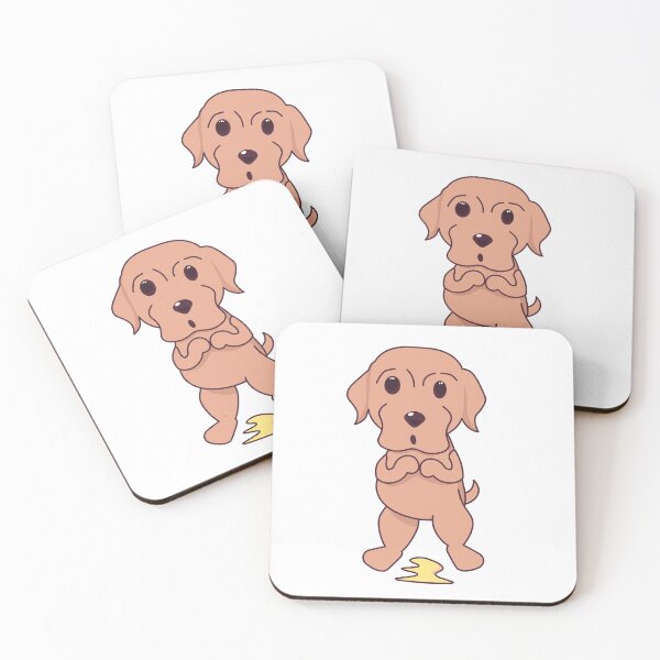 Item preview, Cute Labrador dog peed or urinated designed and sold by Tatishka.