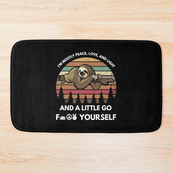 Item preview, I'M Mostly Peace Love And Light And A Little Go F Yourself designed and sold by oltonomer8.