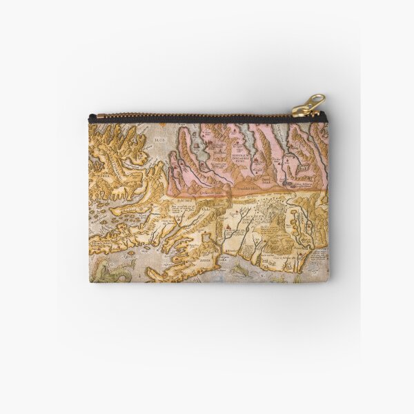 Item preview, Vintage Map of Iceland (1590) designed and sold by BravuraMedia.