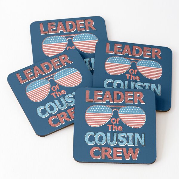 Item preview, Leader Of The Cousin Crew 4th of July Patriotic American Family Matching designed and sold by SaliDesigner.