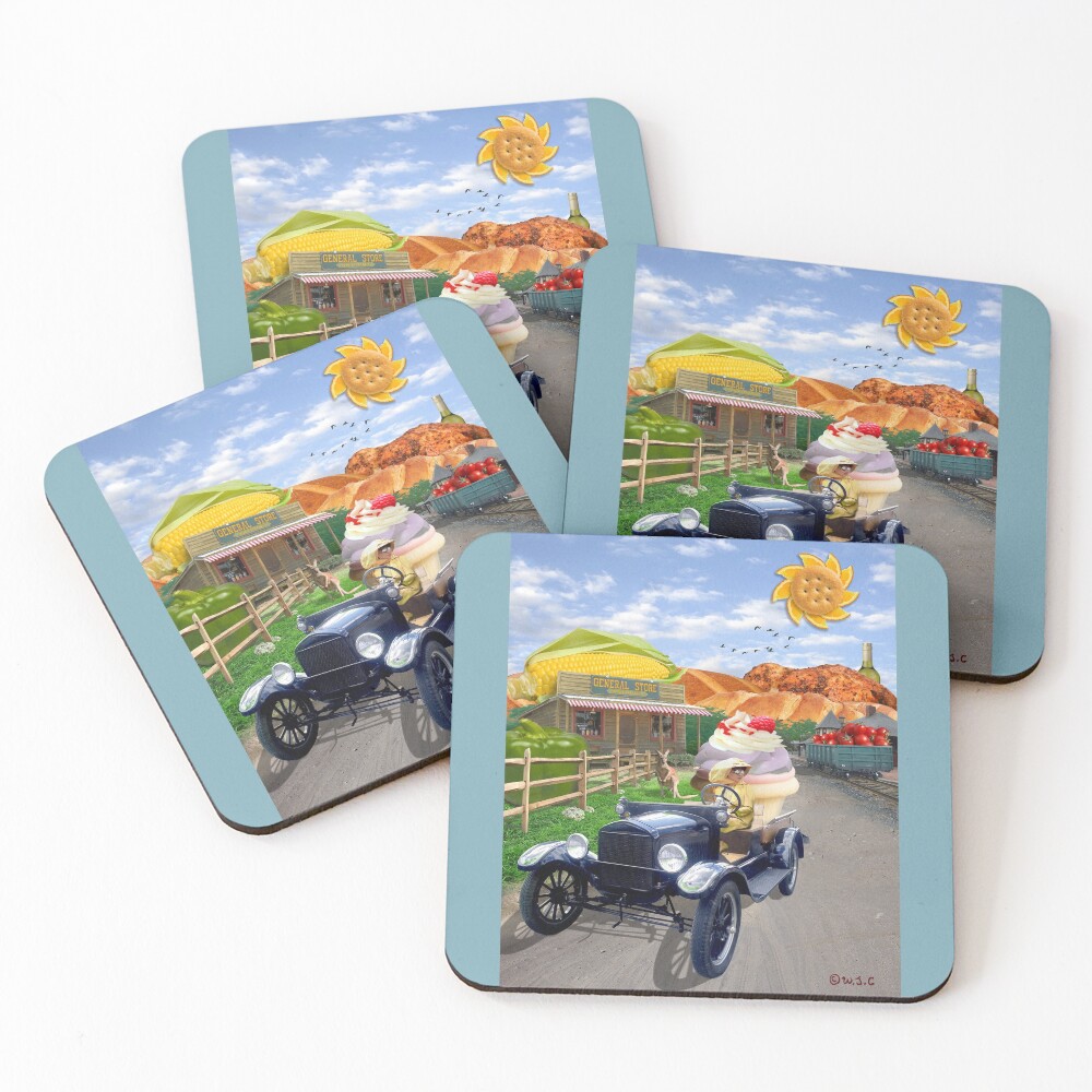 Item preview, Coasters (Set of 4) designed and sold by stanzan.