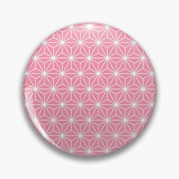 Item preview, Sherbet Pink White Asanoha - Japanese Traditional Pattern designed and sold by KinitaDesign.
