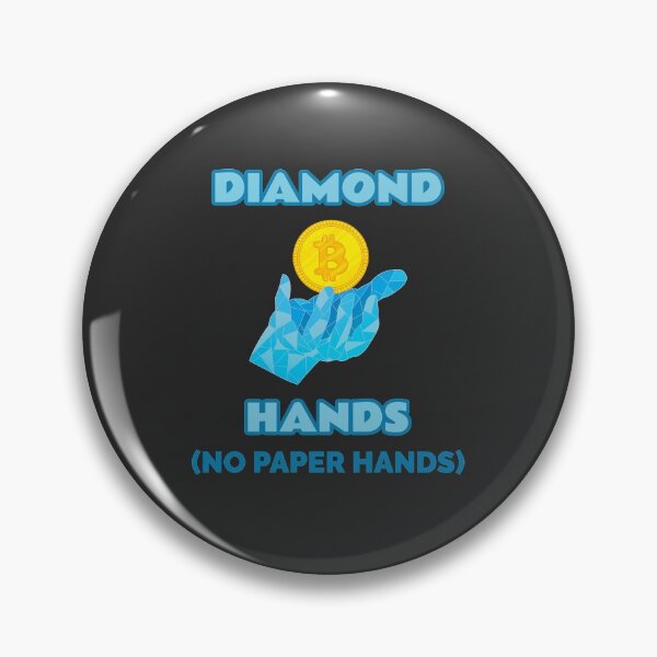 Item preview, Diamond Hands No Paper Hands Design designed and sold by Artpace.