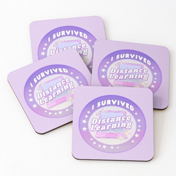 Item preview, I Survived Distance Learning Badge  designed and sold by VelvepeachShop.