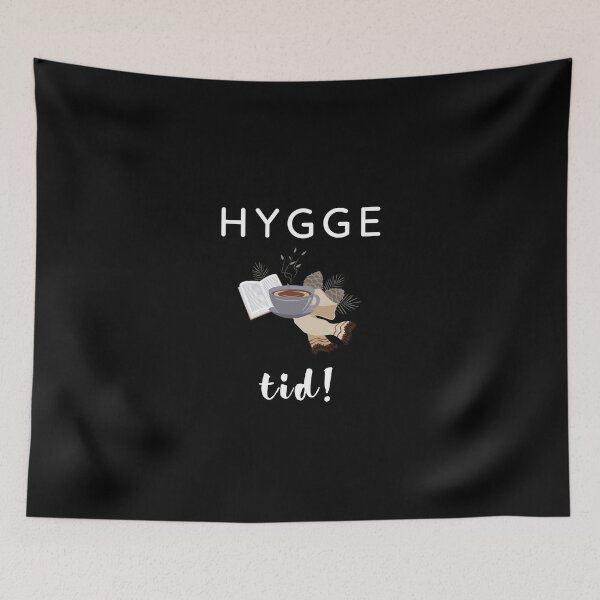 Item preview, (Design is in Danish) (På dansk) Hygge tid!  (Time to get comfie!) designed and sold by Cosmic-Ferret.
