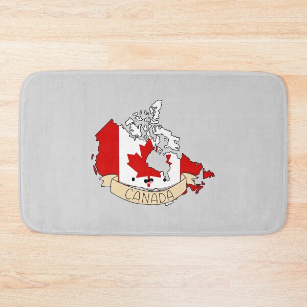Item preview, Kawaii Canada Flag Map designed and sold by SofiaSava01.