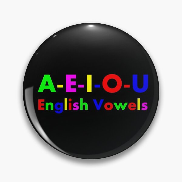 Item preview, English vowels designed and sold by Asd-Juggy.