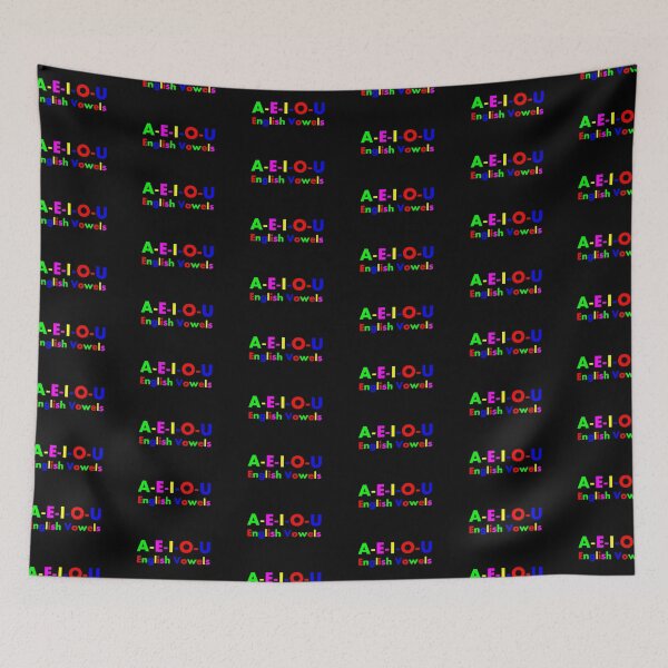 Item preview, English vowels designed and sold by Asd-Juggy.