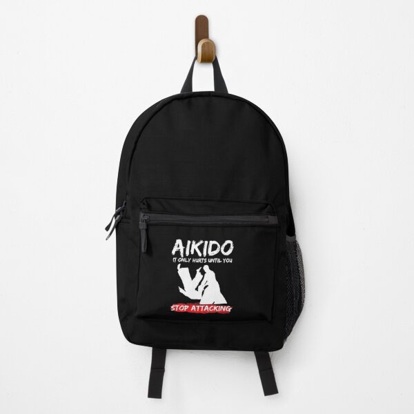 Item preview, Funny Aikido Style It Only Hurts Until You Stop Attacking designed and sold by Nessshirts.