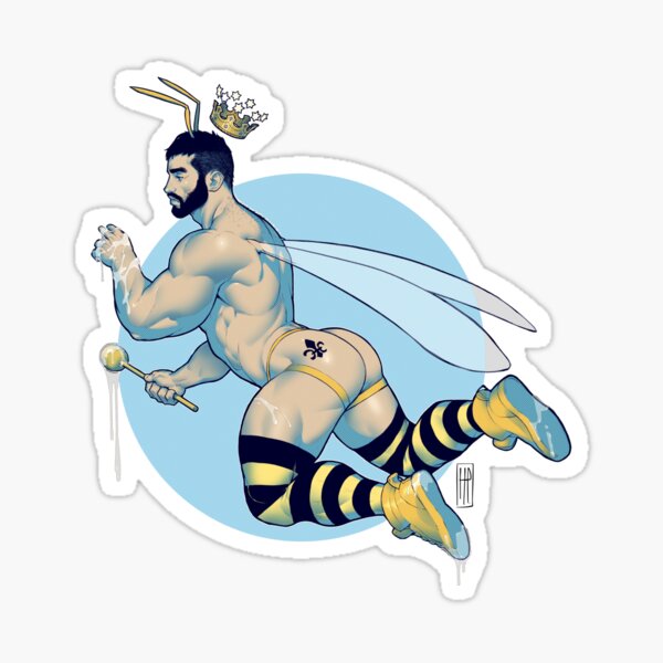 King Bee Sticker