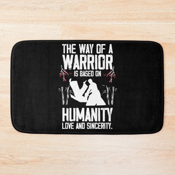Item preview, A Warrior Is A Base On Humanity Love And Sincerity Aikido designed and sold by Nessshirts.