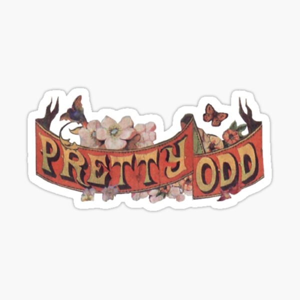 Pretty 0dd Sticker for Sale by weekrust