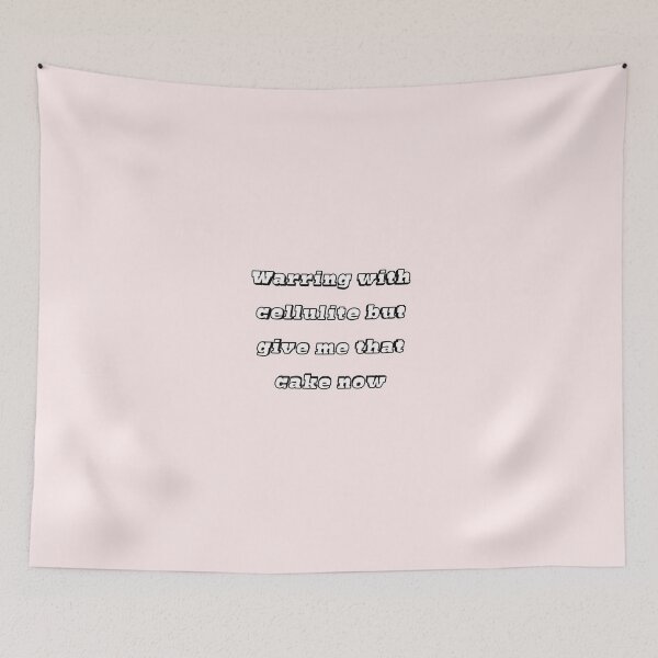 Item preview, Funny: Warring with cellulite but give me that cake now* designed and sold by ITALY-Roselli-.