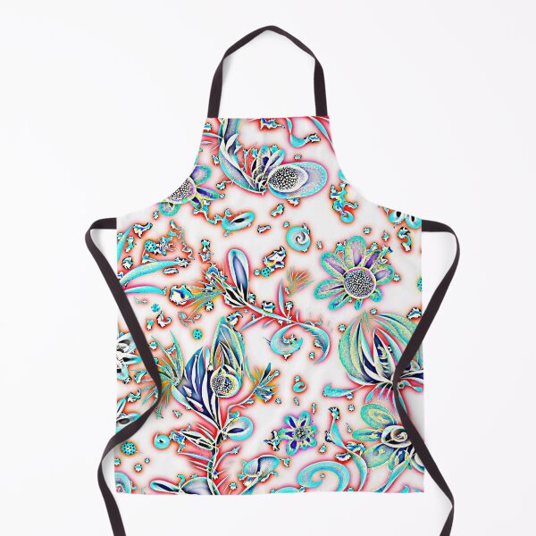Item preview, Tropical Flowerl Light Red Green designed and sold by runati.