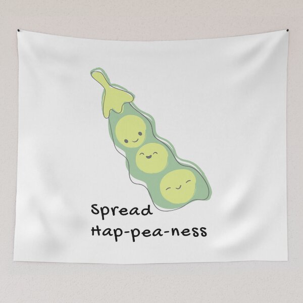 Item preview, Spread Hap-pea-ness designed and sold by ZestyFruit.