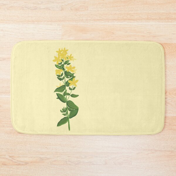 Item preview, St. John's wort botanical drawing designed and sold by Luaillustration.