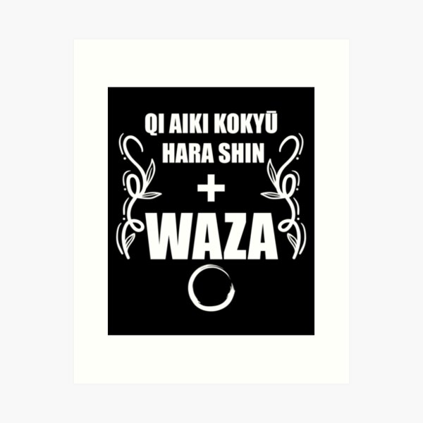 Artikel-Vorschau von Aikido Waza Aikido Japanische Kampfkunsttechniken, designt und verkauft von Nessshirts.