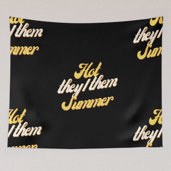 Item preview, Hot They Them Summer | Hot Girl Summer designed and sold by itsokaybyme.