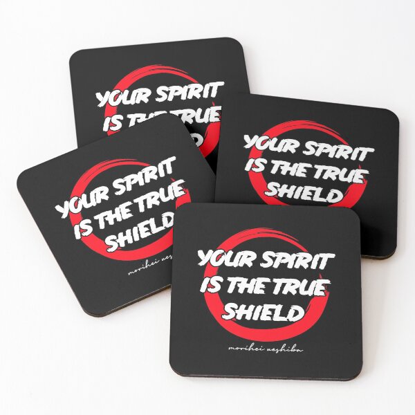Item preview, Aikido Your Spirit Is The True Shield Japanese Martial Arts designed and sold by Nessshirts.