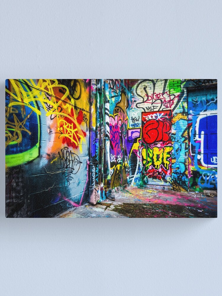 "Street Art" Canvas Print for Sale by creaturebean Redbubble