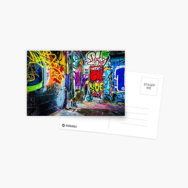 Street Art Postcard