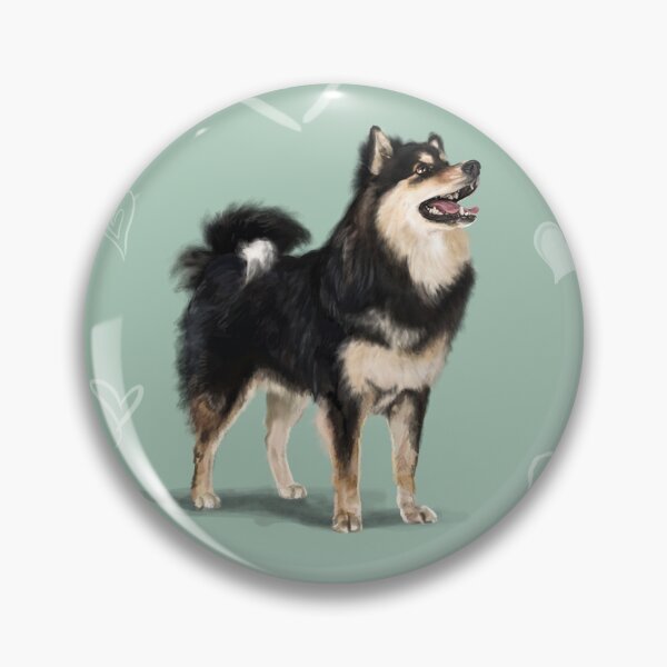 Item preview, The Finnish Lapphund Dog designed and sold by Elspeth Rose Design.