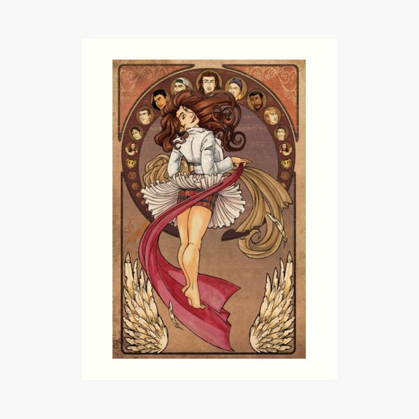 I told you she was a woman Art Print