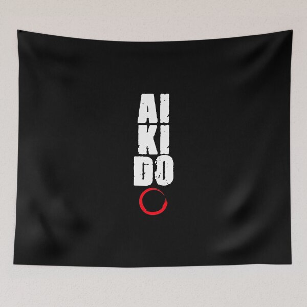 Artikelvorschau, Aikido Spirit Water Harmony Aikido Japanische Kampfkünste entworfen und verkauft von Nessshirts.