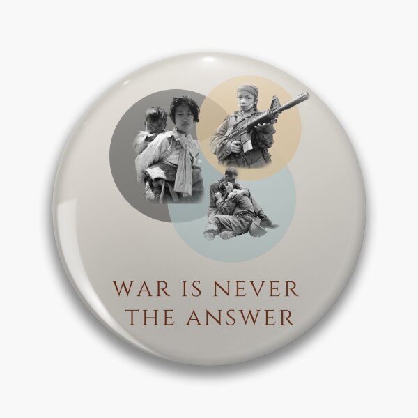 Item preview, War is Never The Answer Design designed and sold by YHK Image Creator.