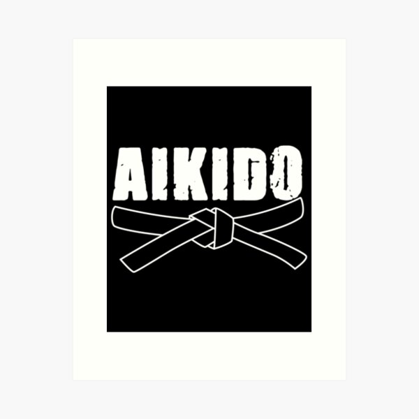 Artikel-Vorschau von Aikido Dan Judo Japanischer Kampfsport Aikido Black Belt, designt und verkauft von Nessshirts.