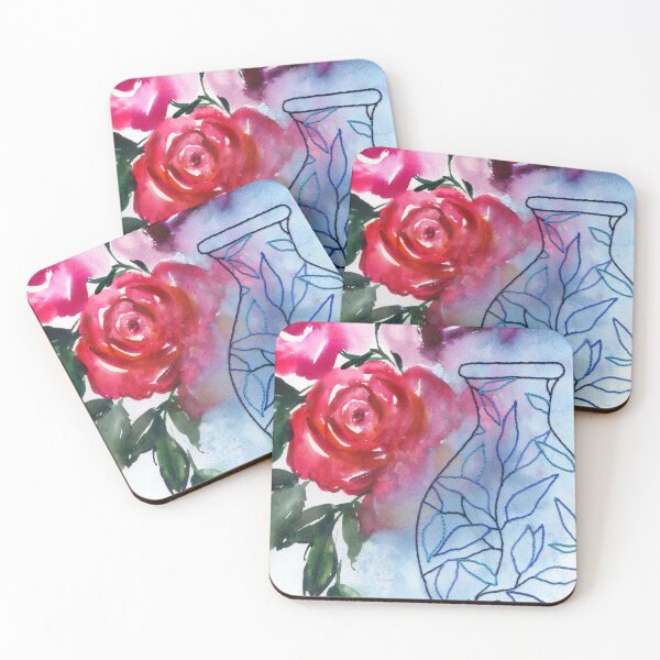 Item preview, embroidered roses designed and sold by kosarandrea.