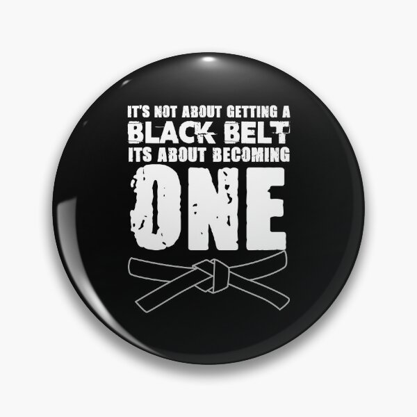 Item preview, It's Not About Getting A Black Belt It's About Becoming One designed and sold by Nessshirts.