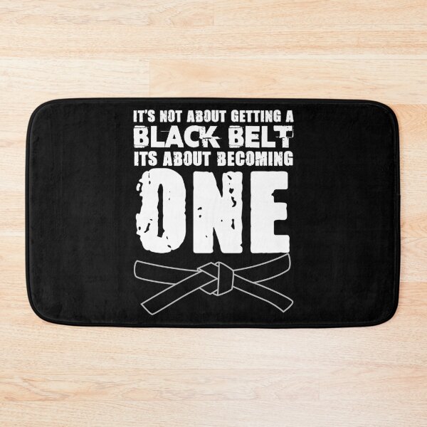 Item preview, It's Not About Getting A Black Belt It's About Becoming One designed and sold by Nessshirts.