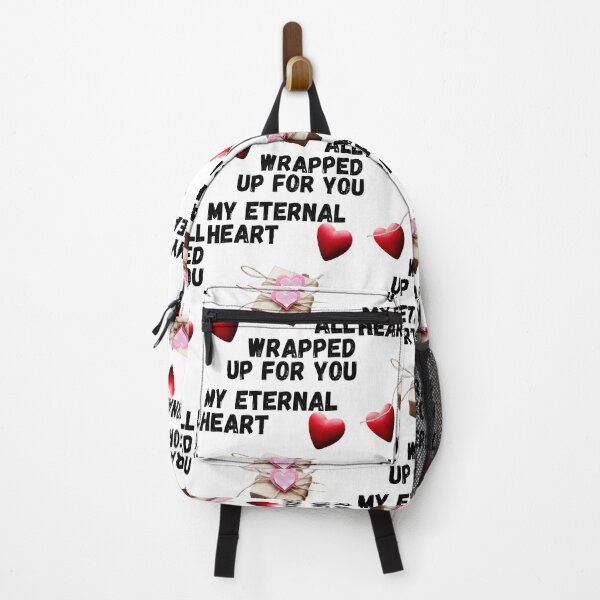 Item preview, MY ETERNAL HEART, WRAPPED FOR YOU, ROMANTIC WRAPPED, ROMANTIC MEME, designed and sold by R B Chrystal.