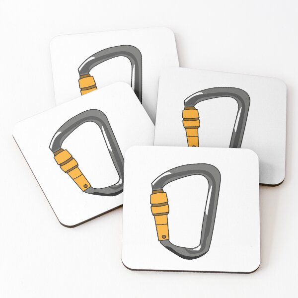 Item preview, Snappy Titanium Carabiner Illustration  designed and sold by Sunnybank Digital.