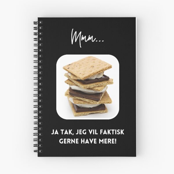 Item preview, (Design is in Danish)  Ja, tak.  Jeg vil faktisk gerne have mere! (Yes, I would like some more.) designed and sold by Cosmic-Ferret.