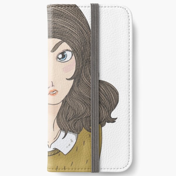 Pleading Eyes iPhone Flip-Case