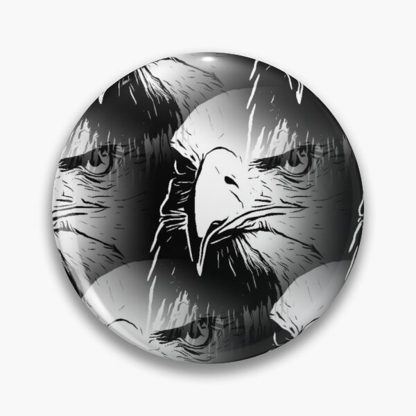 Item preview, Crazy eagle pattern design  designed and sold by TrippyEarth.