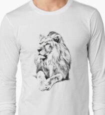 Wildlife Lion Long Sleeve T-Shirt