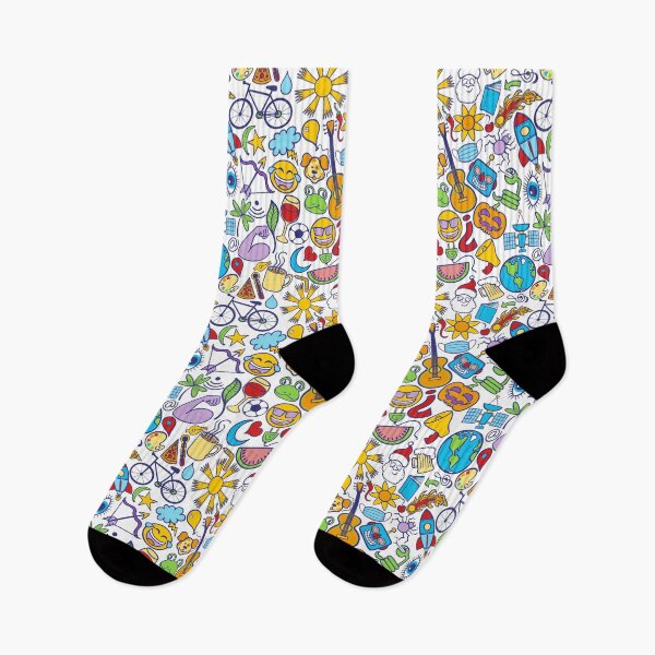 Item preview, A world of emojis in a cool pattern design designed and sold by Zoo-co.