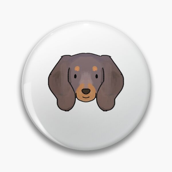Item preview, sausage dog face designed and sold by ellielouised.