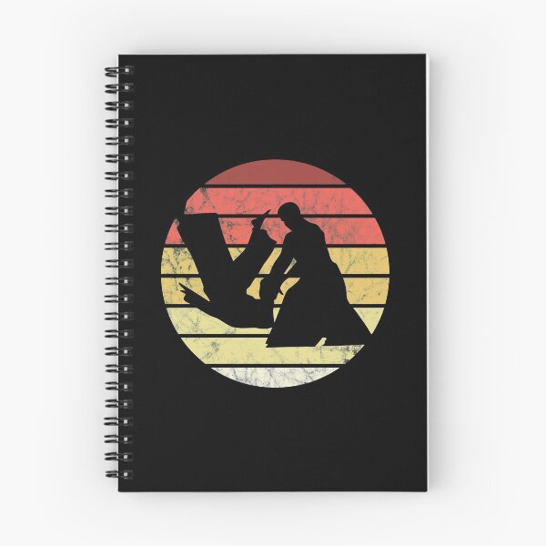 Item preview, Retro Aikido Japanese Aikido Martial Arts Techniques designed and sold by Nessshirts.