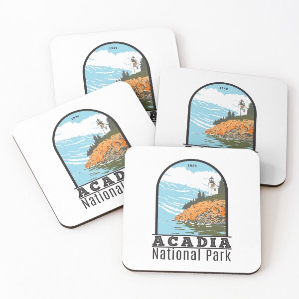 Item preview, Acadia National Park Bar Harbor Lighthouse Maine designed and sold by KrisSidDesigns.