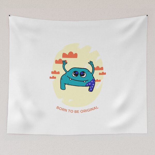 Item preview, Born to be original - Funny Cartoon designed and sold by Swarna Anooroop.